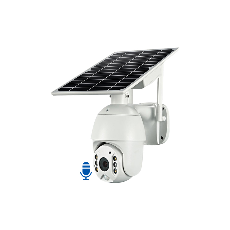 Two Way Audio Voice 4G 4 G Solar Camera Outdoor Ptz
