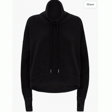 Womens Sustainable Harmonise Luxe Fleece Sweatshirt