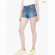 Women's Ight Waz Denim Short Trouser